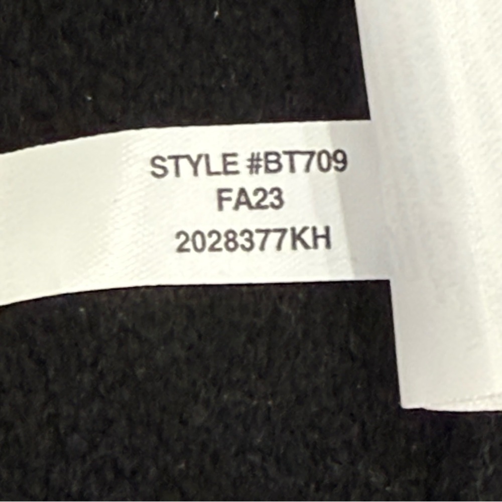 J.Crew Teddy Sherpa Lady Jacket Gold Buttons Small Black Preppy Classic Chic - Picture 13 of 15